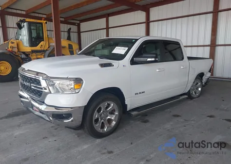 2022 Ram 1500 Big Horn 4X2 5'7 Box из США, поврежденный, VIN 1C6RREFG2NN446330
